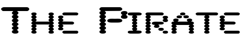 Font : LowtechExtended Custom Text : The Pirate Way Test your own text here Click to download or to view this font on a tshirt that can be custom printed in Bali