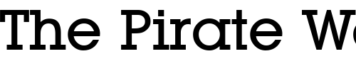 Font : LubbersMedium-Regular Custom Text : The Pirate Way Test your own text here Click to download or to view this font on a tshirt that can be custom printed in Bali