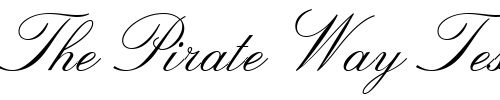 Font : Lucia-BT Custom Text : The Pirate Way Test your own text here Click to download or to view this font on a tshirt that can be custom printed in Bali