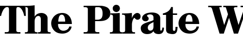 Font : Lucia-Display-SSi Custom Text : The Pirate Way Test your own text here Click to download or to view this font on a tshirt that can be custom printed in Bali