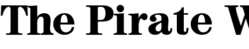Font : LuciaDisplaySSK Custom Text : The Pirate Way Test your own text here Click to download or to view this font on a tshirt that can be custom printed in Bali