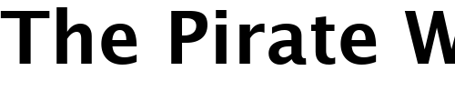 Font : Lucida-Sans-Demibold Custom Text : The Pirate Way Test your own text here Click to download or to view this font on a tshirt that can be custom printed in Bali