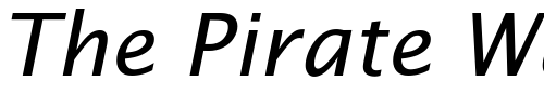 Font : Lucida-Sans-Ita Custom Text : The Pirate Way Test your own text here Click to download or to view this font on a tshirt that can be custom printed in Bali