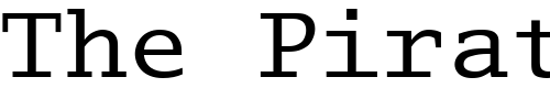 Font : LucidaTypewriter Custom Text : The Pirate Way Test your own text here Click to download or to view this font on a tshirt that can be custom printed in Bali