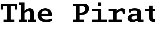 Font : LucidaTypewriter-Bold Custom Text : The Pirate Way Test your own text here Click to download or to view this font on a tshirt that can be custom printed in Bali