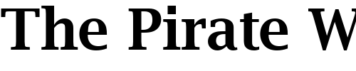 Font : Lucida_Becker_Bright_Demi Custom Text : The Pirate Way Test your own text here Click to download or to view this font on a tshirt that can be custom printed in Bali