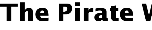 Font : Lucida_Becker_Sans__Bold Custom Text : The Pirate Way Test your own text here Click to download or to view this font on a tshirt that can be custom printed in Bali