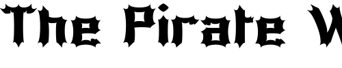 Font : Luciferius Custom Text : The Pirate Way Test your own text here Click to download or to view this font on a tshirt that can be custom printed in Bali