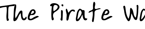 Font : Lumpy-Regular Custom Text : The Pirate Way Test your own text here Click to download or to view this font on a tshirt that can be custom printed in Bali