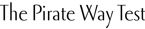 Font : Luna-ITC Custom Text : The Pirate Way Test your own text here Click to download or to view this font on a tshirt that can be custom printed in Bali
