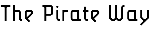Font : LunatixLight-Medium Custom Text : The Pirate Way Test your own text here Click to download or to view this font on a tshirt that can be custom printed in Bali