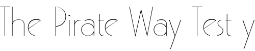 Font : LydiaBecker Custom Text : The Pirate Way Test your own text here Click to download or to view this font on a tshirt that can be custom printed in Bali
