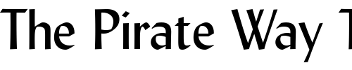Font : Lydian-BT Custom Text : The Pirate Way Test your own text here Click to download or to view this font on a tshirt that can be custom printed in Bali