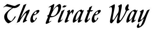 Font : Lydian-Cursive-MT Custom Text : The Pirate Way Test your own text here Click to download or to view this font on a tshirt that can be custom printed in Bali