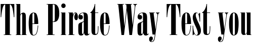 Font : Lydiane Custom Text : The Pirate Way Test your own text here Click to download or to view this font on a tshirt that can be custom printed in Bali
