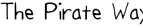 Font : Lynch2 Custom Text : The Pirate Way Test your own text here Click to download or to view this font on a tshirt that can be custom printed in Bali