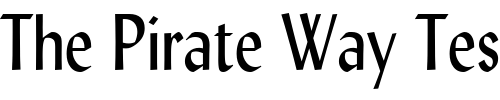 Font : Lynda-Condensed-Normal Custom Text : The Pirate Way Test your own text here Click to download or to view this font on a tshirt that can be custom printed in Bali
