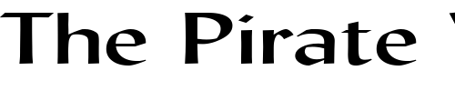 Font : Lynda-Extended-Normal Custom Text : The Pirate Way Test your own text here Click to download or to view this font on a tshirt that can be custom printed in Bali