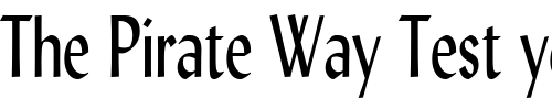 Font : Lynda-Thin-Normal Custom Text : The Pirate Way Test your own text here Click to download or to view this font on a tshirt that can be custom printed in Bali