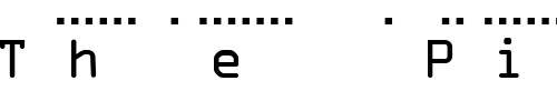 Font : MC-morse_Baudot_5_Unit-S Custom Text : The Pirate Way Test your own text here Click to download or to view this font on a tshirt that can be custom printed in Bali