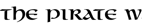 Font : MacedonCapsSSK Custom Text : The Pirate Way Test your own text here Click to download or to view this font on a tshirt that can be custom printed in Bali