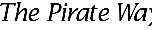 Font : MachadoMathAlternateExtSSK Custom Text : The Pirate Way Test your own text here Click to download or to view this font on a tshirt that can be custom printed in Bali