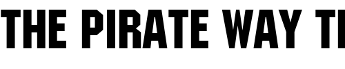 Font : Machine-BT Custom Text : The Pirate Way Test your own text here Click to download or to view this font on a tshirt that can be custom printed in Bali
