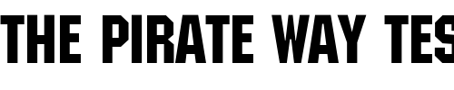 Font : Machine-ITC-D Custom Text : The Pirate Way Test your own text here Click to download or to view this font on a tshirt that can be custom printed in Bali