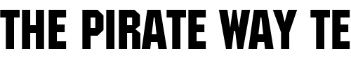 Font : MachineCTT Custom Text : The Pirate Way Test your own text here Click to download or to view this font on a tshirt that can be custom printed in Bali