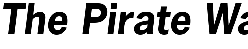 Font : Macro-SSi-Bold-Italic Custom Text : The Pirate Way Test your own text here Click to download or to view this font on a tshirt that can be custom printed in Bali
