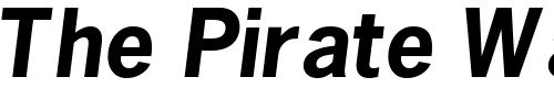 Font : MacroBlackSSK-Bold-Italic Custom Text : The Pirate Way Test your own text here Click to download or to view this font on a tshirt that can be custom printed in Bali