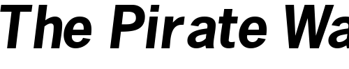 Font : MacroSSK-BoldItalic Custom Text : The Pirate Way Test your own text here Click to download or to view this font on a tshirt that can be custom printed in Bali