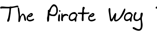 Font : Mad-s-Scrawl-BRK Custom Text : The Pirate Way Test your own text here Click to download or to view this font on a tshirt that can be custom printed in Bali