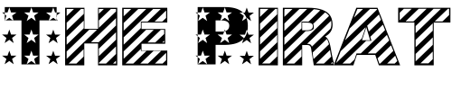 Font : Made-In-The-USA Custom Text : The Pirate Way Test your own text here Click to download or to view this font on a tshirt that can be custom printed in Bali