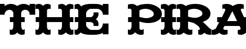 Font : MadfontBars Custom Text : The Pirate Way Test your own text here Click to download or to view this font on a tshirt that can be custom printed in Bali