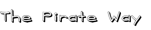 Font : MadisonShadowed Custom Text : The Pirate Way Test your own text here Click to download or to view this font on a tshirt that can be custom printed in Bali