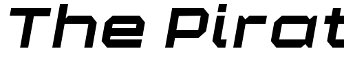 Font : Maetl-ExtraBoldOblique Custom Text : The Pirate Way Test your own text here Click to download or to view this font on a tshirt that can be custom printed in Bali