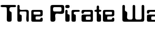 Font : MagCardExtendedSSK-Regular Custom Text : The Pirate Way Test your own text here Click to download or to view this font on a tshirt that can be custom printed in Bali