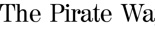 Font : Magazine-Regular Custom Text : The Pirate Way Test your own text here Click to download or to view this font on a tshirt that can be custom printed in Bali