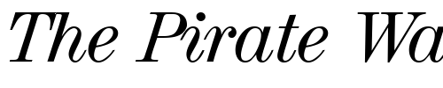 Font : Magazine-RegularItalic Custom Text : The Pirate Way Test your own text here Click to download or to view this font on a tshirt that can be custom printed in Bali