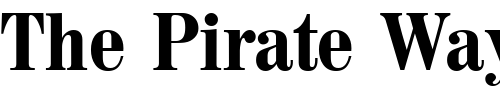 Font : MagazineCond-Bold Custom Text : The Pirate Way Test your own text here Click to download or to view this font on a tshirt that can be custom printed in Bali