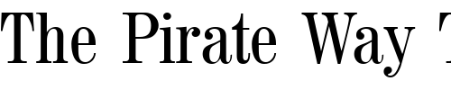 Font : MagazineCond-Regular Custom Text : The Pirate Way Test your own text here Click to download or to view this font on a tshirt that can be custom printed in Bali