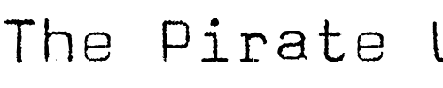Font : Magda-Light Custom Text : The Pirate Way Test your own text here Click to download or to view this font on a tshirt that can be custom printed in Bali