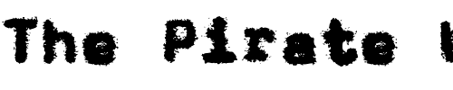 Font : Magda-Ultra Custom Text : The Pirate Way Test your own text here Click to download or to view this font on a tshirt that can be custom printed in Bali