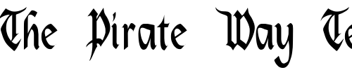 Font : Magdelena Custom Text : The Pirate Way Test your own text here Click to download or to view this font on a tshirt that can be custom printed in Bali