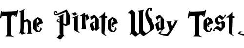 Font : Magic-School-One Custom Text : The Pirate Way Test your own text here Click to download or to view this font on a tshirt that can be custom printed in Bali