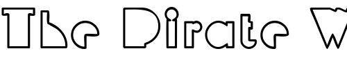 Font : MandrelOutline Custom Text : The Pirate Way Test your own text here Click to download or to view this font on a tshirt that can be custom printed in Bali