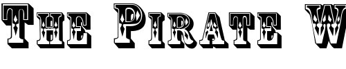 Font : MardiGrasSCapsSSK Custom Text : The Pirate Way Test your own text here Click to download or to view this font on a tshirt that can be custom printed in Bali