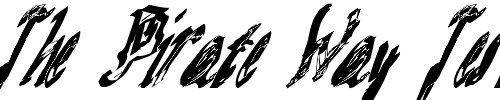 Font : Mash-Note Custom Text : The Pirate Way Test your own text here Click to download or to view this font on a tshirt that can be custom printed in Bali