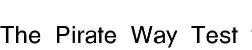 Font : MathLow-Becker Custom Text : The Pirate Way Test your own text here Click to download or to view this font on a tshirt that can be custom printed in Bali